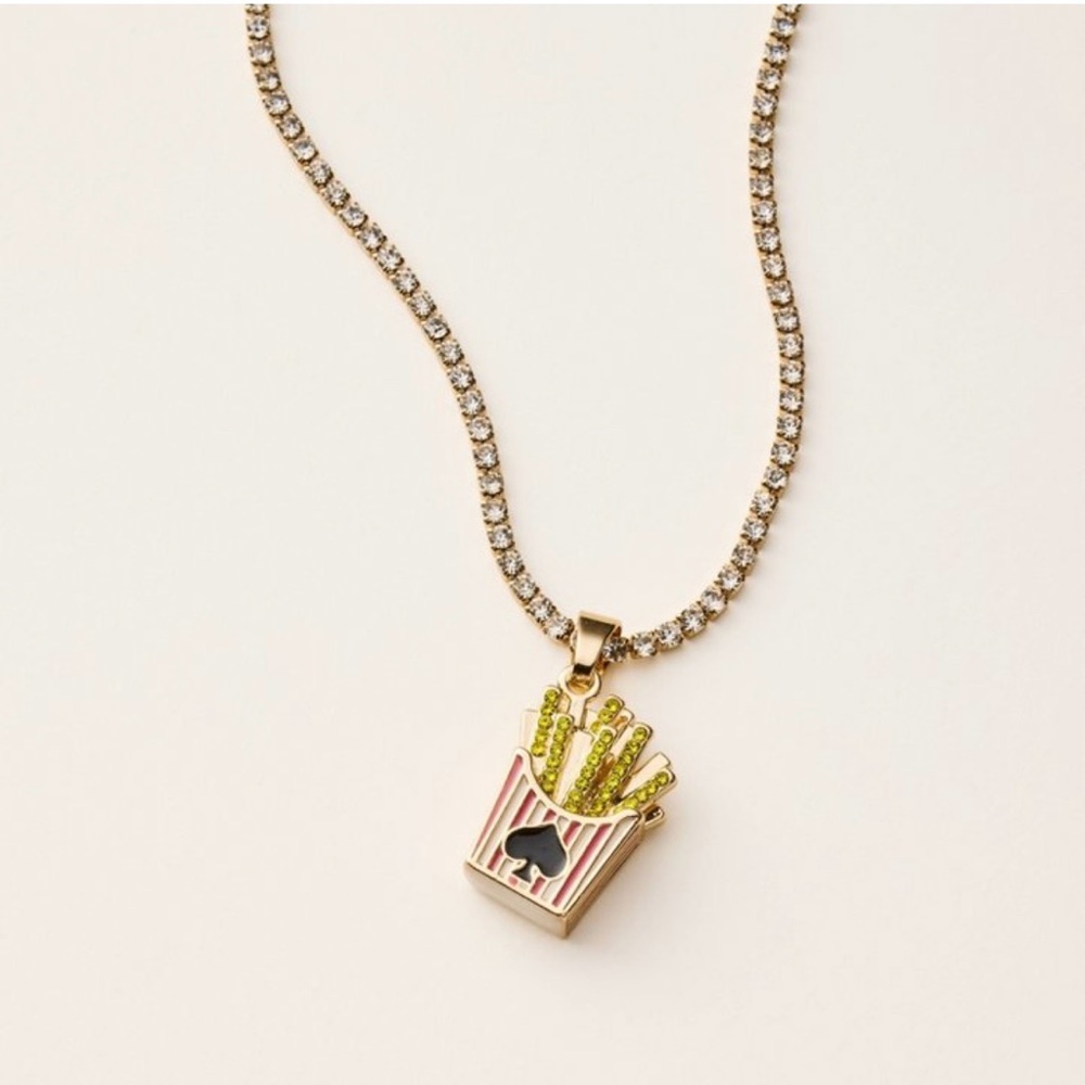 Gold and Green Jewelry Pendant Necklace with Unique Design